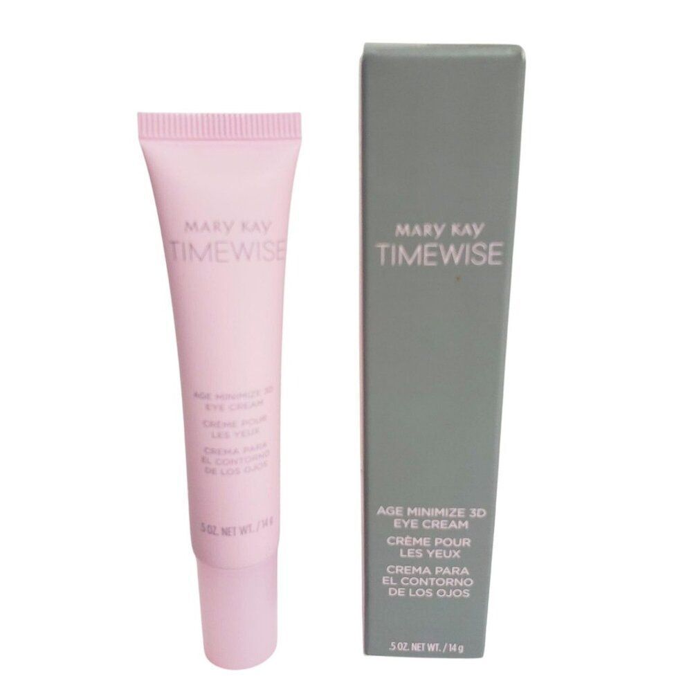 Mary Kay TimeWise Age Minimize 3D Eye Cream 0.5 Oz / 14g For All Skin Types